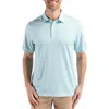 Cutter & Buck Pike Flora Print Polo In Fresh Mint