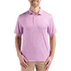 Cutter & Buck Pike Flora Print Polo In Gelato
