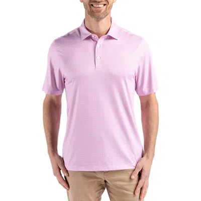 Cutter & Buck Pike Diamond Dot Print Polo In Gelato