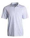 Cutter & Buck Pike Eco Pebble Print Stretch Recycled Mens Polo