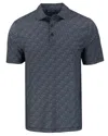 Cutter & Buck Pike Eco Pebble Print Stretch Recycled Mens Polo