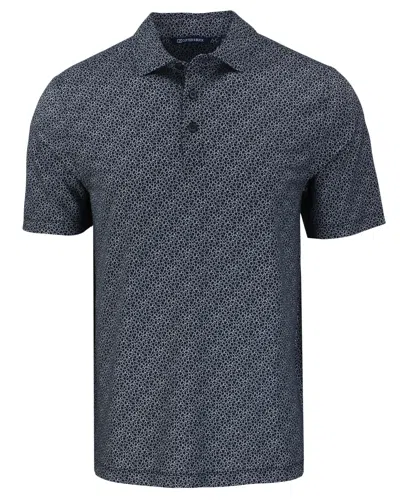 Cutter & Buck Pike Eco Pebble Print Stretch Recycled Mens Polo