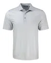 Cutter & Buck Geo Pattern Performance Recycled Polyester Blend Polo