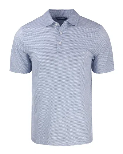 Cutter & Buck Pike Eco Symmetry Print Stretch Recycled Mens Polo