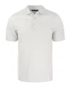 Cutter & Buck Pike Eco Symmetry Print Stretch Recycled Mens Polo In White