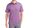 Cutter & Buck Magnolia Scatter Print Performance Polo In Multi