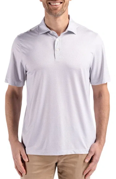 Cutter & Buck Pike Stretch Golf Polo In Polished
