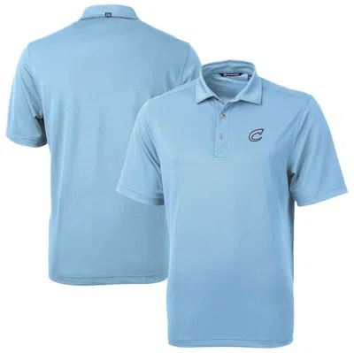 Cutter & Buck Powder Blue Columbus Clippers Virtue Eco Pique Recycled Polo
