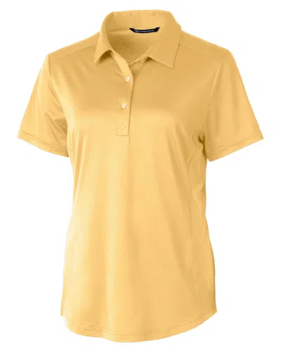 Cutter & Buck Prospect Textured Stretch Womens Short Sleeve Polo Shirt