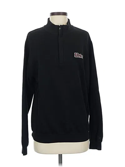 Pre-owned Cutter & Buck Pullover Sweater In Black