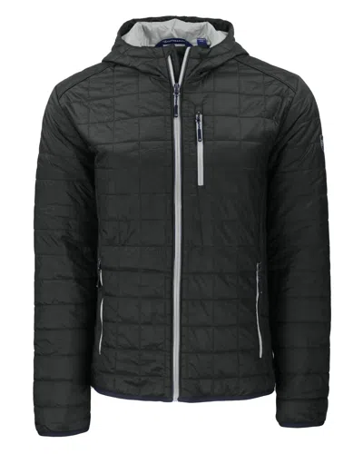 CUTTER & BUCK RAINIER PRIMALOFT ECO MENS FULL ZIP HOODED JACKET