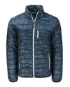 Cutter & Buck Rainier Primaloft Mens Eco Insulated Full Zip Printed Puffer Jacket
