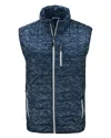 Cutter & Buck Rainier Primaloft Mens Eco Insulated Full Zip Printed Puffer Vest