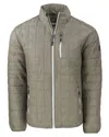 Cutter & Buck Rainier Primaloft Mens Eco Insulated Full Zip Puffer Jacket