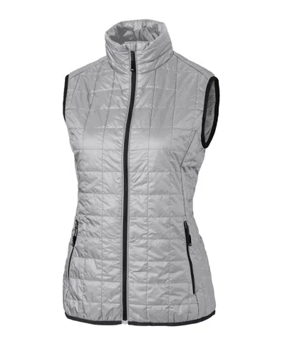 Cutter & Buck Rainier Primaloft Womens Eco Insulated Full Zip Puffer Vest