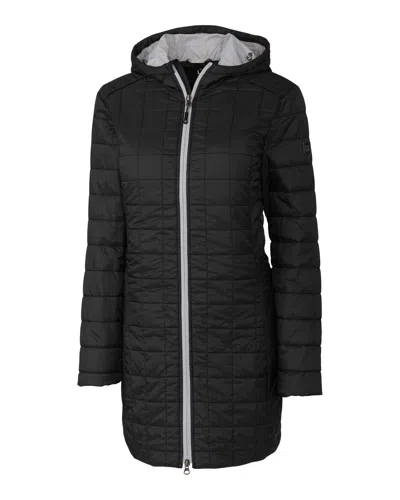 Cutter & Buck Rainier Primaloft Womens Eco Insulated Hooded Long Coat