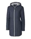 Cutter & Buck Rainier Primaloft Womens Eco Insulated Hooded Long Coat