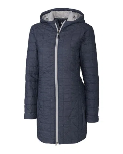 Cutter & Buck Rainier Primaloft Womens Eco Insulated Hooded Long Coat