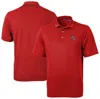 CUTTER & BUCK CUTTER & BUCK RED PORTLAND SEA DOGS VIRTUE ECO PIQUE RECYCLED POLO