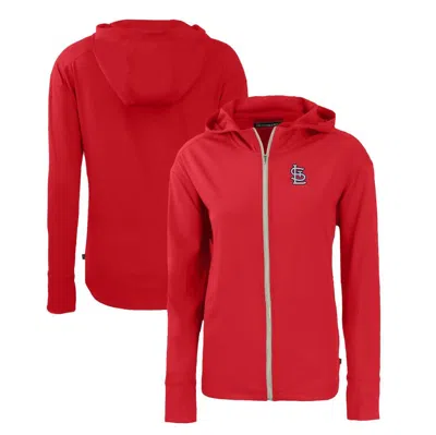 Cutter & Buck Red St. Louis Cardinals Daybreak Eco Recycled Full-zip Hoodie