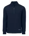 Cutter & Buck Roam Eco Recycled Quarter Zip Mens Pullover