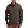 Cutter & Buck Roam Quarter Zip Pullover In Poplar