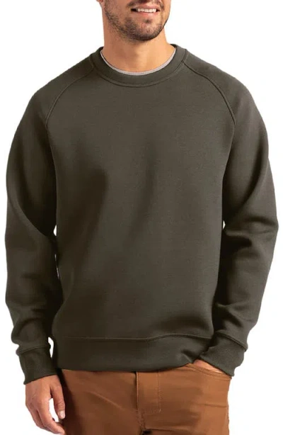 Cutter & Buck Roam Crewneck Pullover In Poplar