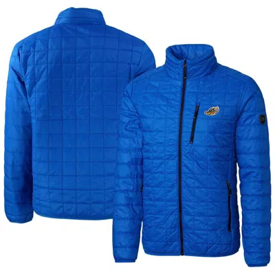 Cutter & Buck Royal Akron Rubberducks Rainier Primaloft Eco Insulated Full-zip Puffer Jacket
