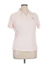 Cutter & Buck Short Sleeve Polo Shirt In Pink