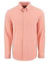 Cutter & Buck Skyline Epic Confidence Recycled Gingham Mens Long Sleeve Dress Shirt In Animal Print