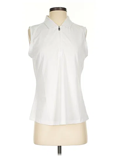 Pre-owned Cutter & Buck Sleeveless T-shirt In White