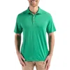 Cutter & Buck Forge Recycled Blend Polo In Kelly Green