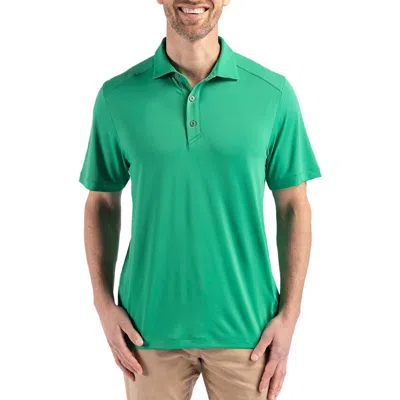 Cutter & Buck Forge Recycled Blend Polo In Kelly Green