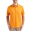 Cutter & Buck Forge Recycled Blend Polo In Orange Burst