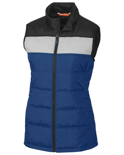Cutter & Buck Thaw Insulated Packable Vest In Blue