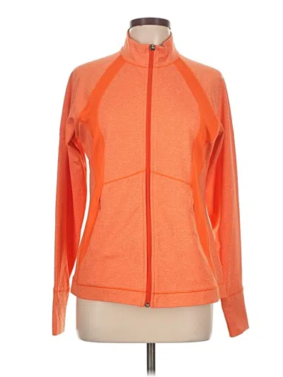 Pre-owned Cutter & Buck Track Jacket In Orange