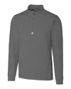 Cutter & Buck Traverse Stretch Quarter Zip Mens Big And Tall Pullover Jacket