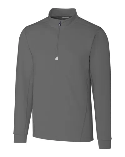 Cutter & Buck Traverse Stretch Quarter Zip Mens Big And Tall Pullover Jacket