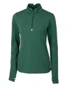 Cutter & Buck Traverse Stretch Quarter Zip Womens Pullover Jacket