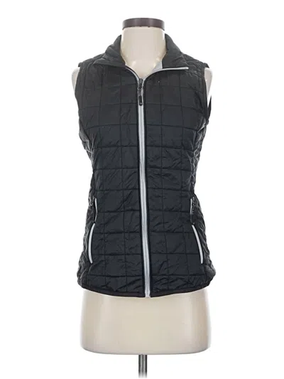 Pre-owned Cutter & Buck Vest In Black
