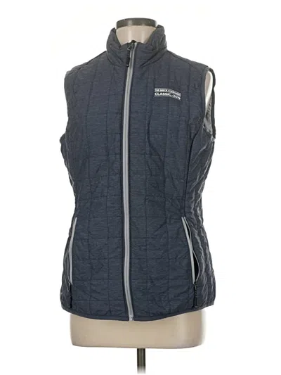 Pre-owned Cutter & Buck Vest In Blue