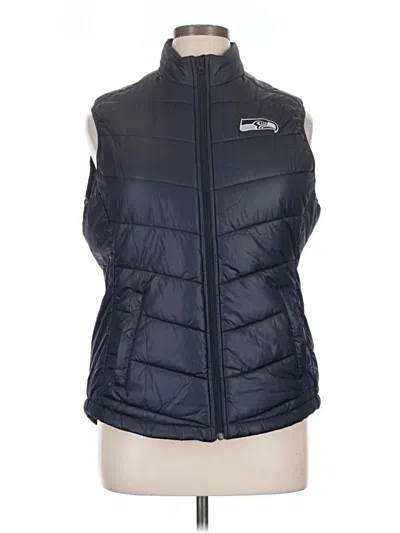 Pre-owned Cutter & Buck Vest In Blue