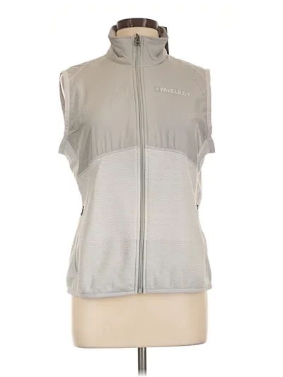 Pre-owned Cutter & Buck Vest In Gray