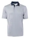 Cutter & Buck Forge Tonal Stripe Stretch Mens Big And Tall Polo Shirt