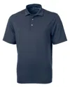 Cutter & Buck Virtue Eco Pique Recycled Mens Big And Tall Polo Shirt In Blue