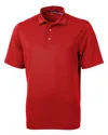 Cutter & Buck Advantage Refresh Epic Confidence Recycled Womens Tri-blend Pique Polo In Red