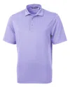 Cutter & Buck Virtue Eco Pique Recycled Mens Polo Shirt In Hyacinth