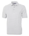 Cutter & Buck Forge Pencil Stripe Stretch Mens Big And Tall Polo Shirt
