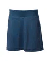 Cutter & Buck Wave Print Pull On Skort In Blue