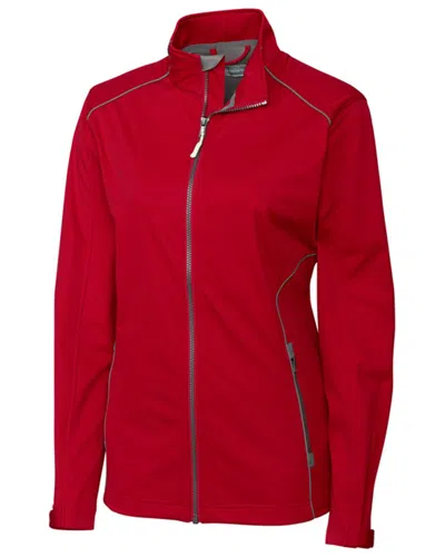 Cutter & Buck Womens Opening Day Softshell In Red